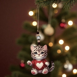 Macskás fadísz karácsonyi dísz dekoráció 5637149, Karácsony, Karácsonyi lakásdekoráció, Karácsonyfadíszek, Ékszerkészítés, Famegmunkálás, MESKA