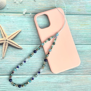 Mobiltelefon dísz mobil charm telefon telefondísz ásványgyönygökből ajándékdobozzal 5669437 - Meska.hu