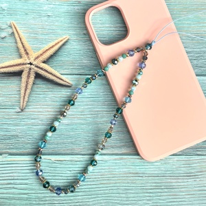 Mobiltelefon dísz mobil charm telefon telefondísz ásvány és kristálygyönygökből ajándékdobozzal 5673782, Táska & Tok, Kulcstartó & Táskadísz, Táskadísz, Ékszerkészítés, Gyöngyfűzés, gyöngyhímzés, MESKA