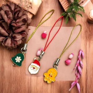 3 db Mobiltelefon dísz mobil charm ajándékkísérő karácsony mikulás télapó témában 005, Karácsony, Karácsonyi ajándékozás, Karácsonyi képeslap, üdvözlőlap, ajándékkísérő, Ékszerkészítés, MESKA