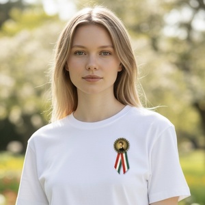 Üveglencsés kokárda március 15 Petőfi 5727031 - ékszer - kitűző és bross - Meska.hu