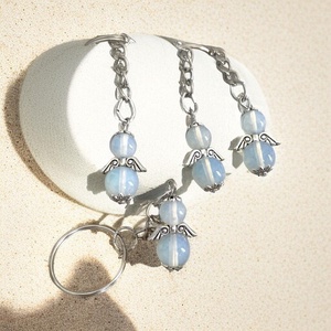 Ásvány angyal kulcstartó opalit ásványból, Táska & Tok, Kulcstartó & Táskadísz, Kulcstartó, Ékszerkészítés, MESKA