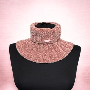 Különleges galléros nyakmelegítő sál egyedi darab 5728006, Ruha & Divat, Sál, Sapka, Kendő, Sál, Kötés, MESKA