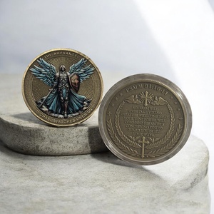 Szent Mihály arkangyal érme - Meska.hu