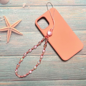 Mobiltelefon dísz mobil charm telefon telefondísz gyöngyökből szív, Táska & Tok, Kulcstartó & Táskadísz, Táskadísz, Ékszerkészítés, Gyöngyfűzés, gyöngyhímzés, MESKA