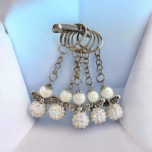 Angyali ragyogás csillogó angyal kulcstartó , Táska & Tok, Kulcstartó & Táskadísz, Kulcstartó, Ékszerkészítés, MESKA