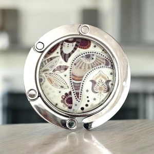 Paisley mandala mintás Táska Akasztó Táskaakasztó  - táska & tok - kulcstartó & táskadísz - táskaakasztó - Meska.hu