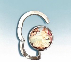 Vénusz születése kép mintás Táska Akasztó Táskaakasztó , Táska & Tok, Kulcstartó & Táskadísz, Táskaakasztó, Ékszerkészítés, Üvegművészet, MESKA