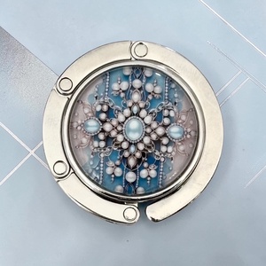 Gyémánt Kristály mintázatú Üveglencsés Táska Akasztó Táskaakasztó - táska & tok - kulcstartó & táskadísz - táskaakasztó - Meska.hu