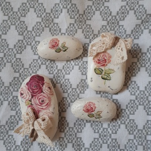 Festett kő - Vintage rózsa kollekció - Meska.hu