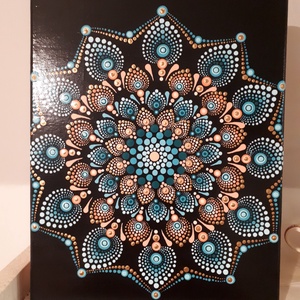 Mandala festmény - Meska.hu
