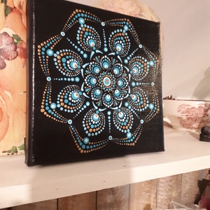 Mandala festmény - művészet - festmény - akril - Meska.hu