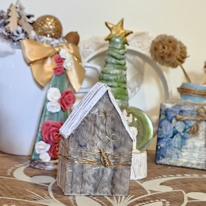 Házikó dekor fából - Meska.hu