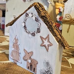 Házikó dekor fából - Meska.hu