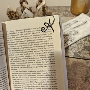 Könyvjelző drótból - könyv & zene - könyvjelző - Meska.hu