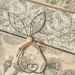 Nyuszi dekor - otthon & életmód - dekoráció - dekoratív figurák és szobrok - Meska.hu