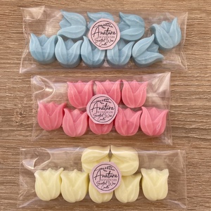 Nőnapi tulipán illatviasz gyertya 10db - otthon & életmód - gyertya, illat, aroma - illatviasz - Meska.hu
