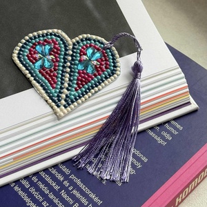 Szív alakú könyvjelző, Könyv & Zene, Könyvjelző, Mindenmás, MESKA