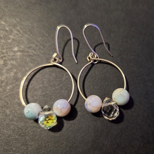 Kerek fülbevaló, Ékszer, Fülbevaló, Karika fülbevaló, Ékszerkészítés, MESKA