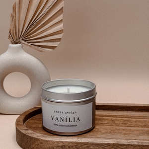 Szójaviasz illatgyertya 120ml (többféle illatban) - otthon & életmód - gyertya, illat, aroma - gyertya - Meska.hu