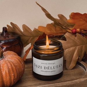 Szójaviasz illatgyertya 120ml (többféle illatban) - otthon & életmód - gyertya, illat, aroma - gyertya - Meska.hu