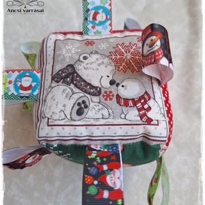 Címkés csörgő babakocka, Játék & Sport, 3 éves kor alattiaknak, Babakocka, Varrás, MESKA