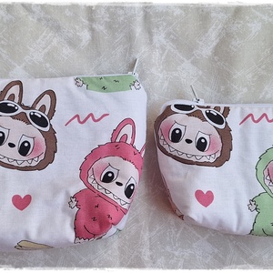Labubus neszesszer és tolltartó - táska & tok - neszesszer - Meska.hu