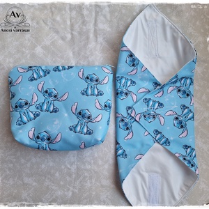 Stitch neszesszer és szalvéta - táska & tok - neszesszer - Meska.hu