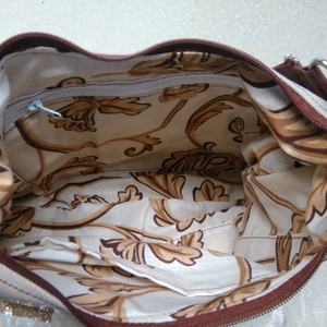 Sokzsebes hímzett farmer  pakolós női táska -  - Meska.hu