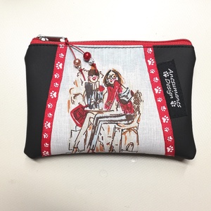 Kétrekeszes pénztárca neszesszer - Csajos -  - Meska.hu