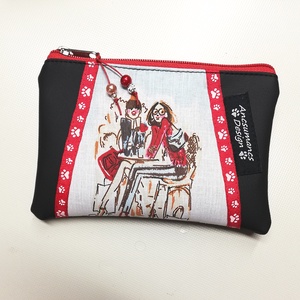 Kétrekeszes pénztárca neszesszer - Csajos -  - Meska.hu