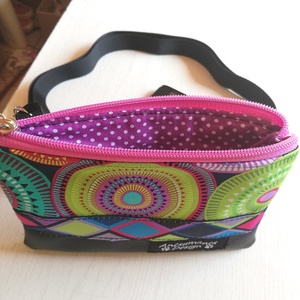 Kétrekeszes telefontartó pénztárca nyakba akasztható -  - Meska.hu