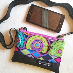 Kétrekeszes telefontartó pénztárca nyakba akasztható -  - Meska.hu