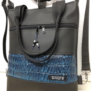 4in1 hátizsák univerzális rohangálós táska 3d kék betéttel - táska & tok - hátizsák - hátizsák - Meska.hu