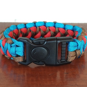Designer túlélő paracord karkötő biztonsági csattal DRAGON EYE YONDU (csuklóméret 19-20cm) - ékszer - karkötő - fonott karkötő - Meska.hu