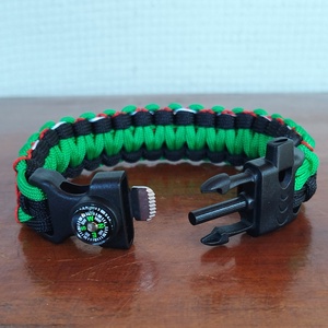 Taktikai túlélő paracord karkötő 3 funkciós csattal COBRA RIDER STITCH HUNGARY (csuklóméret: 18-19 cm) - ékszer - karkötő - fonott karkötő - Meska.hu
