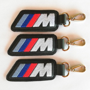 BMW M hímzett bőrkulcstartó kulcsdísz kabala, Táska & Tok, Kulcstartó & Táskadísz, Kulcstartó, Bőrművesség, MESKA