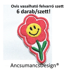 Vasalható varrható hímzett felvarró ovisjel óvodai jel Virág 5,5cm 6db/szett, Játék & Sport, Ovis felszerelés, Óvodai jelek, Hímzés, Hímzett ovis jel felvarró szett.

A szett 6 darab felvarrót tartalmaz!

Igényesen elkészített óvoda..., MESKA