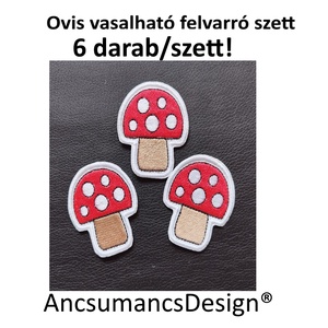 Vasalható varrható hímzett felvarró ovisjel óvodai jel Gomba 5,5cm 6db/szett, Játék & Sport, Ovis felszerelés, Óvodai jelek, Hímzés, Hímzett ovis jel felvarró szett.

A szett 6 darab felvarrót tartalmaz!

Igényesen elkészített óvoda..., MESKA