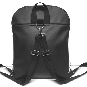 Tália hátizsák 4 zsebbel - Elegáns fekete Hungarian Folkart24 Kalocsai virágos hátizsák - táska & tok - hátizsák - roll top hátizsák - Meska.hu