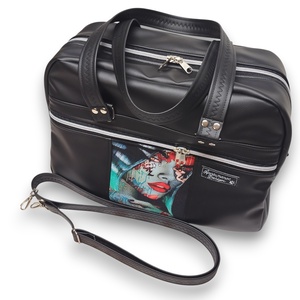 Fly Bag utazótáska kézipoggyász repülős méret 40x30x18 Vagány csajos - táska & tok - kézitáska & válltáska - nagy pakolós táska - Meska.hu