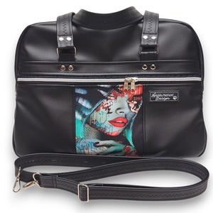 Fly Bag utazótáska kézipoggyász repülős méret 40x30x18 Vagány csajos - táska & tok - kézitáska & válltáska - nagy pakolós táska - Meska.hu