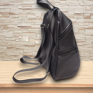 Virágzó cipők - MAXIM BackPack L hátizsák textilbőr pántokkal 36x30x16 - táska & tok - hátizsák - hátizsák - Meska.hu