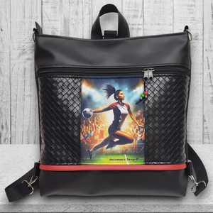 Kézilabda 3in1 nagy csini univerzális táska hátizsák, Táska & Tok, Hátizsák, Hátizsák, Varrás, MESKA