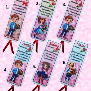 Névre szóló designer könyvjelző tanároknak tanév vége Köszönöm hogy tanítottál - könyv & zene - könyvjelző - Meska.hu