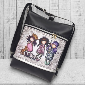 3 babygirl 3in1 univerzális hátizsák oldaltáska - táska & tok - hátizsák - hátizsák - Meska.hu