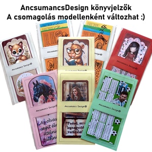 Laminált Designer könyvjelzők sokféle neves szorzótáblás 05 - könyv & zene - könyvjelző - Meska.hu