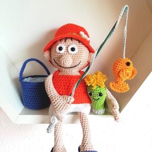 A nagy ho-ho-horgász amigurumi - játék & gyerek - Meska.hu A nagy ho-ho-horgász amigurumi - játék & gyerek - Meska.hu