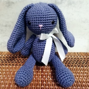 Amigurumi nyuszi figura - játék & sport - plüssállat & játékfigura - nyuszi - Meska.hu