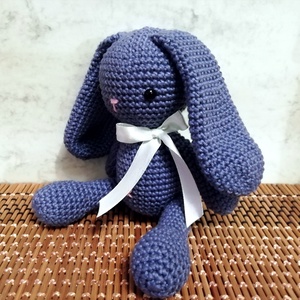 Amigurumi nyuszi figura - játék & sport - plüssállat & játékfigura - nyuszi - Meska.hu